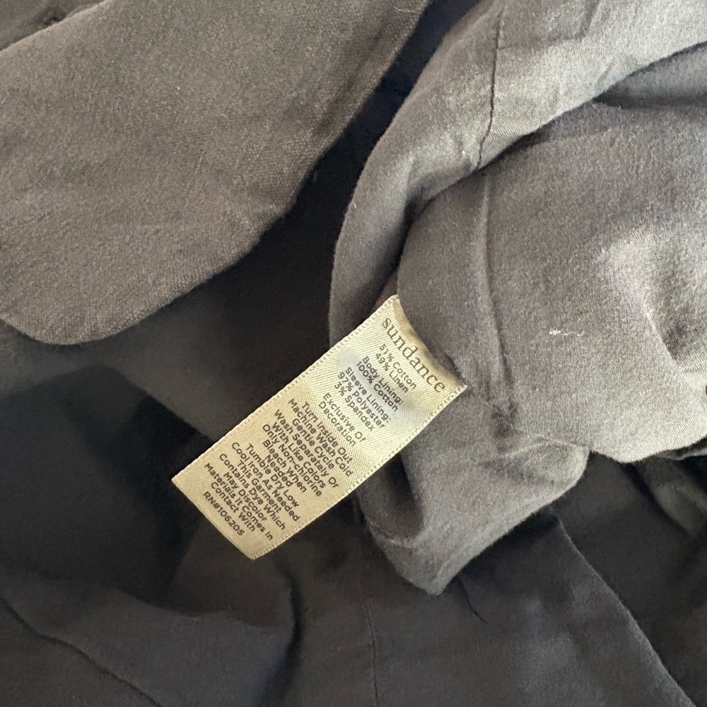 Sundance Living Summersby Blazer Linen Embroidered - Picture 5 of 6